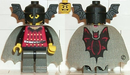 CAS022  Fright Knights - Bat Lord with Cape