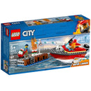 60213 Dock Side Fire (Certified Set)