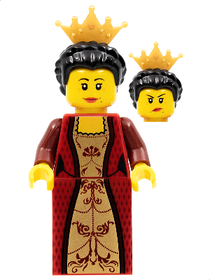 CAS469 Kingdoms - Queen with Black Hair