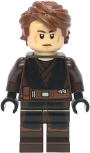 Sw1398 Anakin Skywalker - Dark Brown and Black Robe, Black Hands