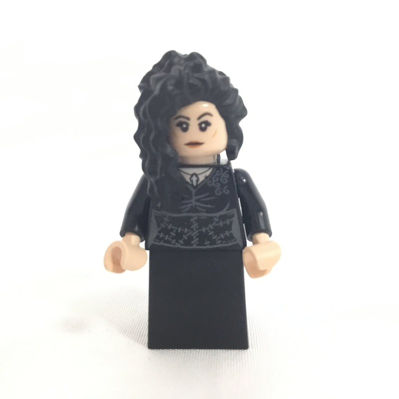 HP218 Bellatrix Lestrange, Black Dress, Long Black Hair