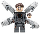 SH0890 Dr. Octopus (Otto Octavius) / Doc Ock - Dark Bluish Gray Outfit, Mechanical Arms