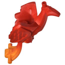 43744pb01 Phoenix with Marbled Orange Tail Feathers Pattern (HP Fawkes)