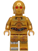 SW1440: C-3PO - Printed Legs, Toes and Arms, Red Eyes