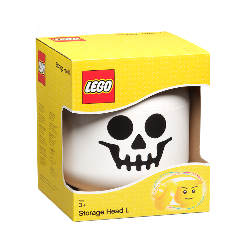 40320808 LEGO Storage Head Large - Skeleton