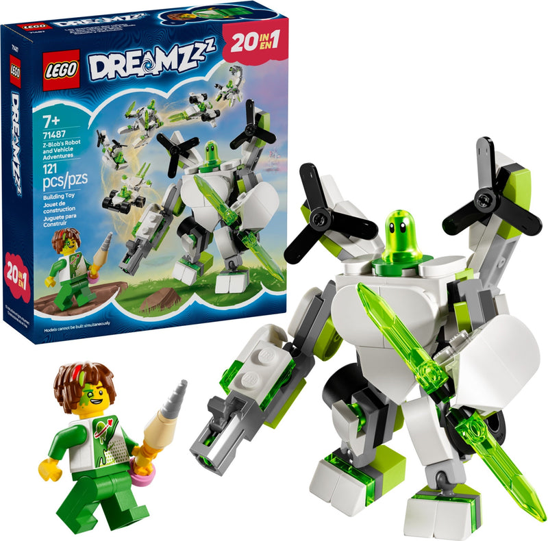 71487 Z-Blob's Robot and Vehicle Adventures