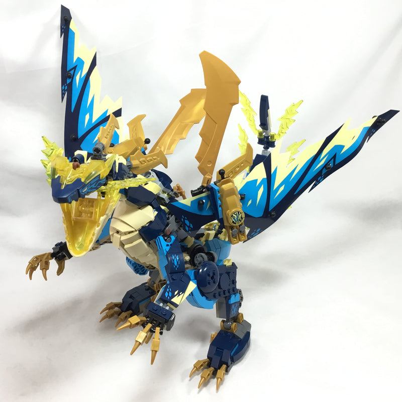 71796 Elemental Dragon vs. The Empress Mech (Elemental Dragon and Jay’s Flyer only) (Pre-Owned)