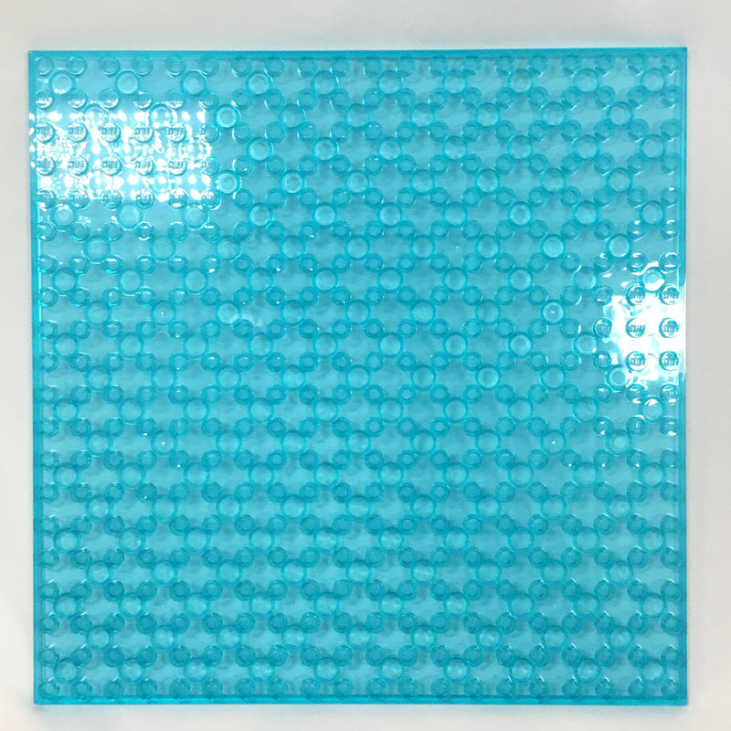 SB Small 6 x 6 Plate (Stackable) - Trans-Light Blue