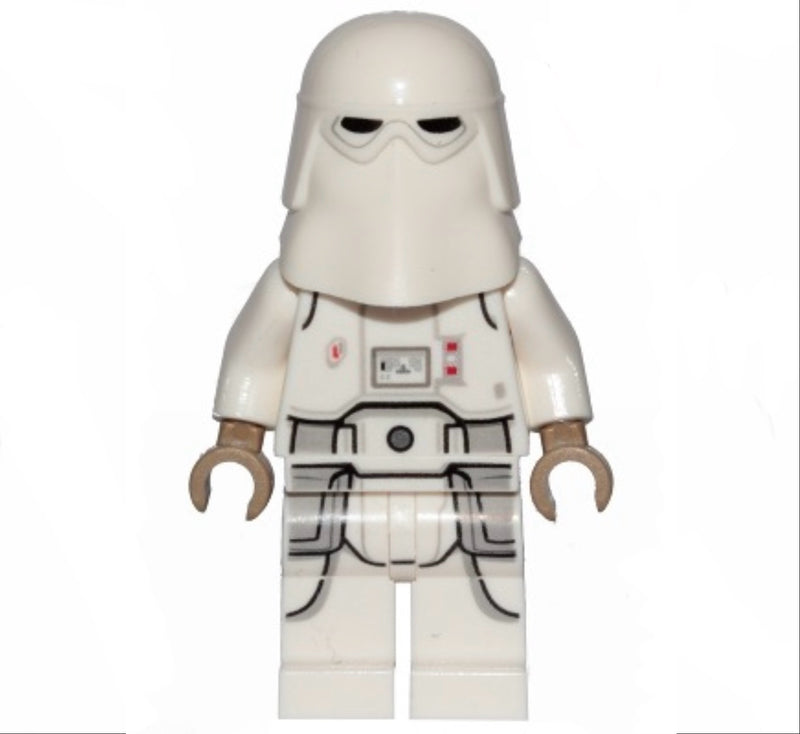 SW1009 Snowtrooper, Printed Legs, Dark Tan Hands, Various Head Printing