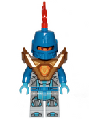 NEX148 Royal Soldier / King's Guard - Blue Helmet with Eye Slit, Pearl Gold Armor