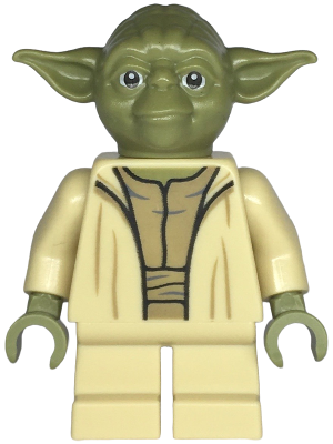 SW1288 Yoda - Olive Green, Open Robe with Small Creases