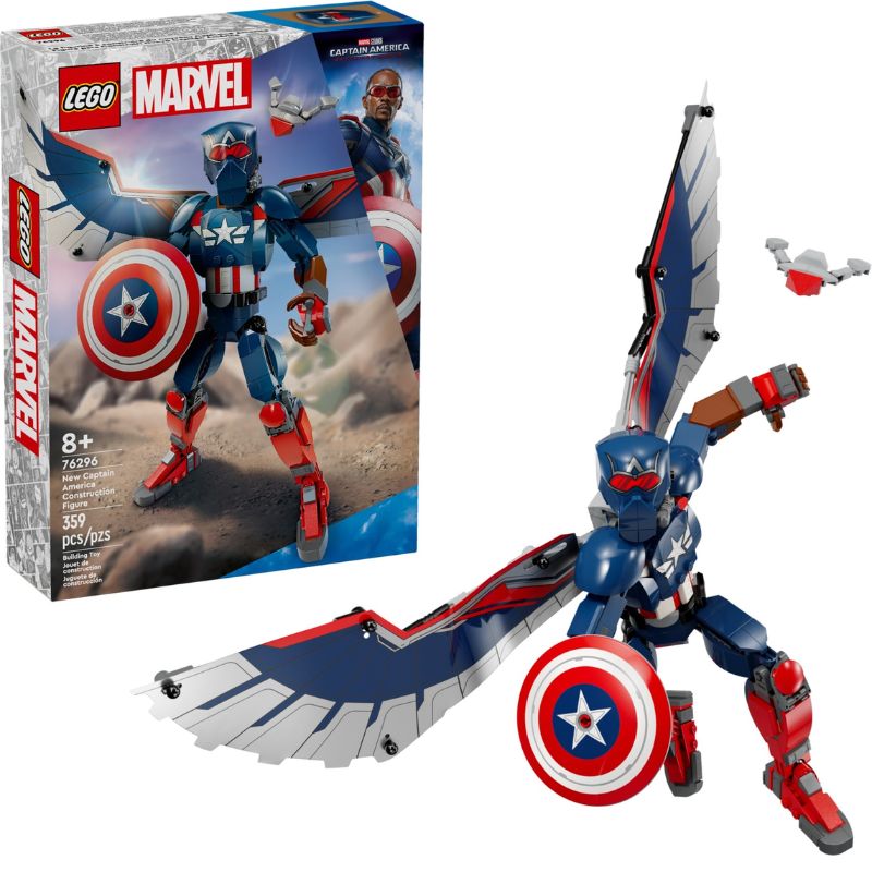 76296 New Captain America Construction Figure