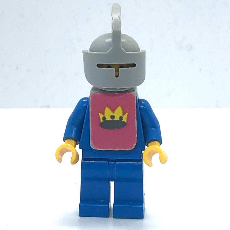 CAS081S Classic -  Blue Cavalry - with Vest Stickers Yellow Castle Knight