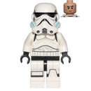SW0617 Stormtrooper - Printed Legs, Dark Azure Helmet Vents, Frown