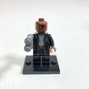 SH0585A Nick Fury - Gray Sweater and Black Trench Coat, Shirt Tail