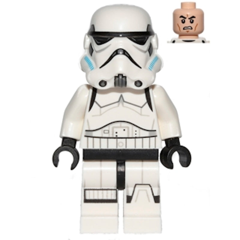 SW0578 Imperial Stormtrooper - Printed Legs, Dark Azure Helmet Vents