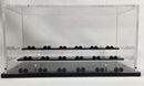 Acrylic Display Case (AS14-18) - 18-Figure Case - Black Base