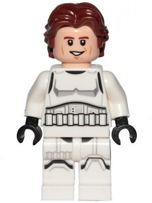 SW1204 Han Solo, Stormtrooper Outfit, Printed Legs, Shoulder Belts