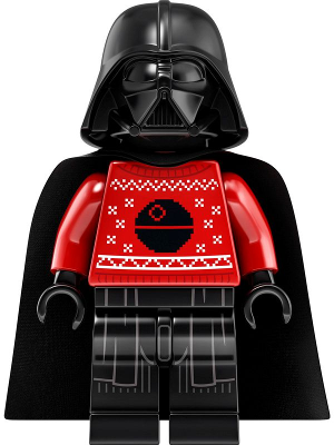 SW1121 Darth Vader (Red Christmas Sweater with Death Star)