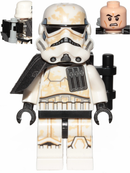 SW0960 Sandtrooper (Enlisted) - Black Pauldron, Ammo Pouch, Dirt Stains, Survival Backpack