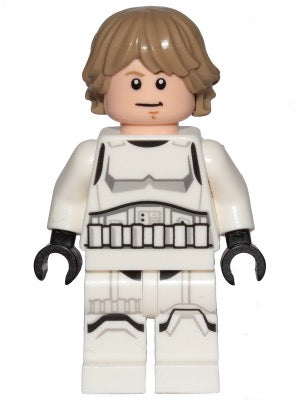 SW1203 Luke Skywalker - Stormtrooper Outfit, Printed Legs, Shoulder Belts