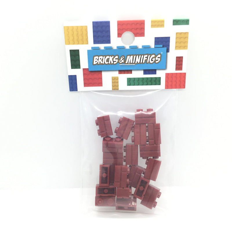 CP Profile Brick 1 x 2 - 20 Pack (Dark Red)