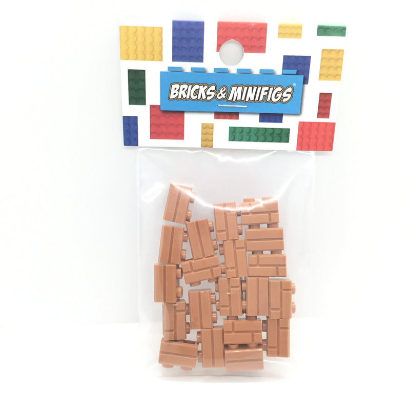 CP Profile Brick 1 x 2 - 20 Pack (Medium Nougat)