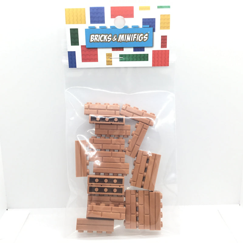 CP Profile Brick 1 x 4 - 20 Pack (Medium Nougat)