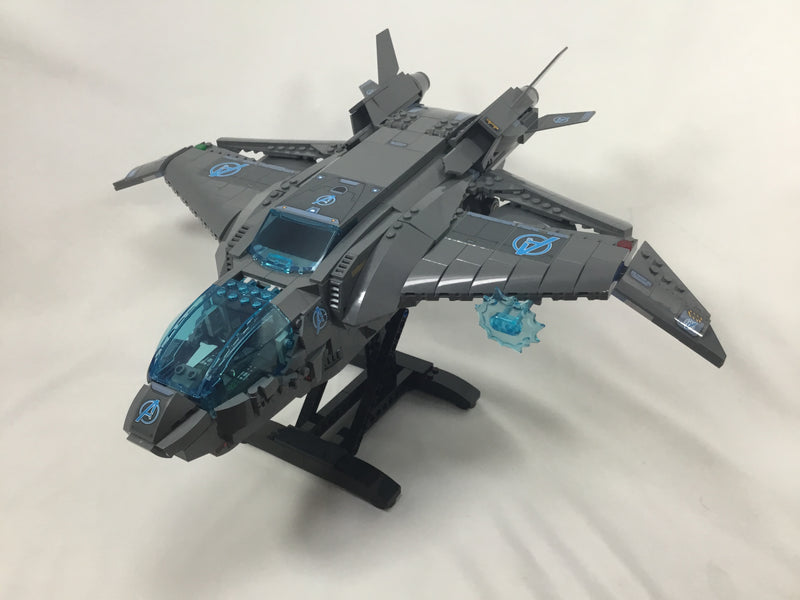 76248 The Avengers Quinjet (No Minifigures) (Pre-Owned)