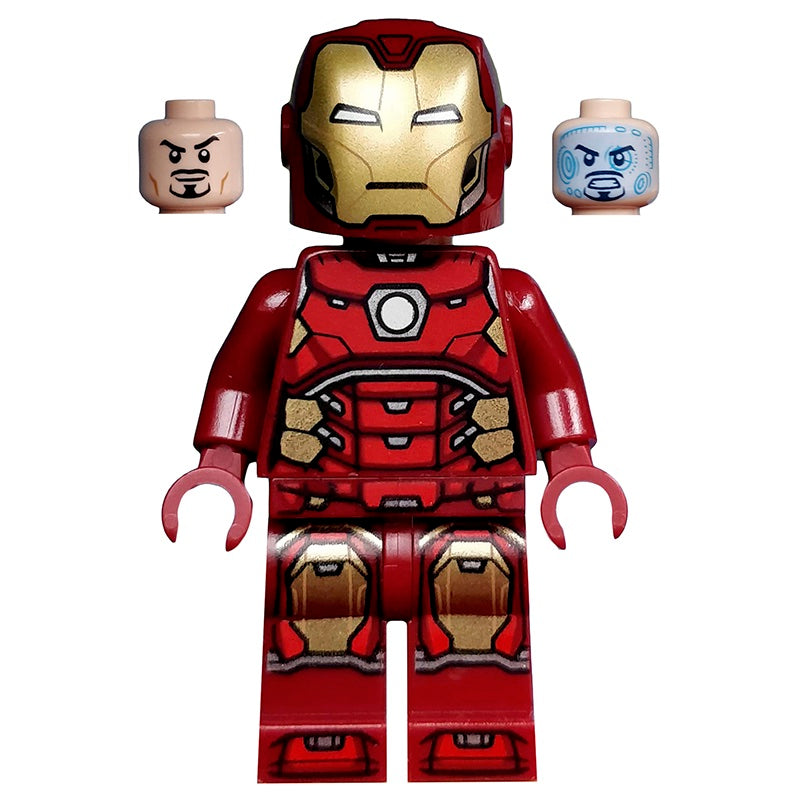 SH612 Iron Man with Silver Hexagon on Chest