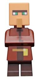 MIN092 Villager - Dark Tan Pouch