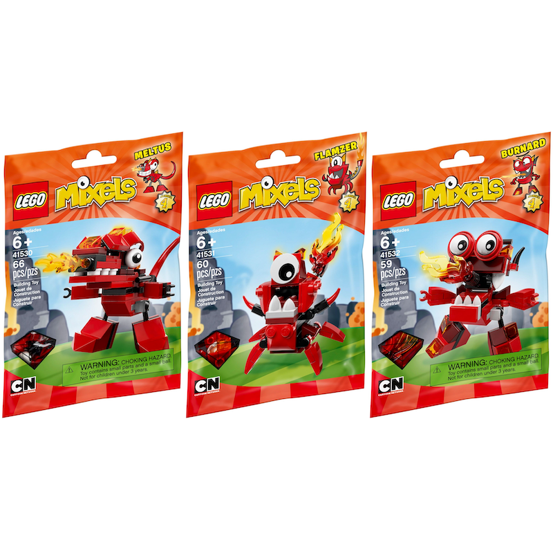 Lego Mixels Series 4 Burnard