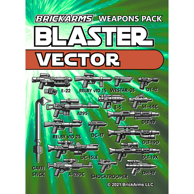 BA Blaster Weapons Pack - Vector