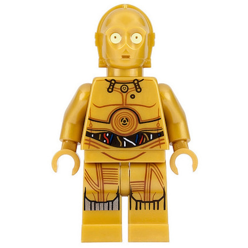 SW0700 C-3PO - Colorful Wires, Printed Legs