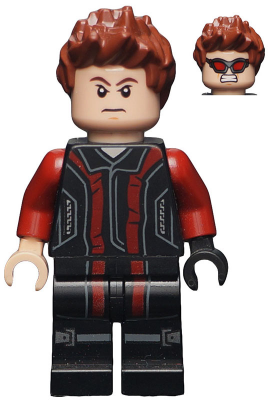 SH172 - Hawkeye - Black and Dark Red Suit