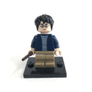 HP175 Harry Potter, Dark Blue Open Jacket, Dark Tan Medium Legs