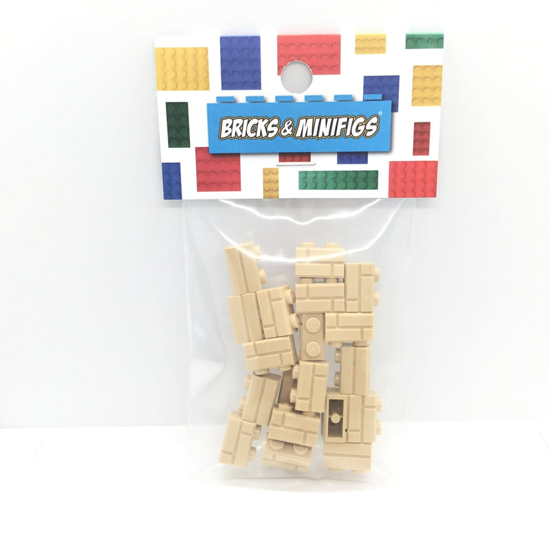 CP Profile Brick 1 x 2 - 20 Pack (Tan)