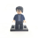 HP288 Harry Potter, Dark Blue Open Jacket, Black Medium Legs