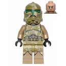 SW0519 41st Clone Trooper, Elite Corps (Phase 2) - Kashyyyk Camouflage, Scowl