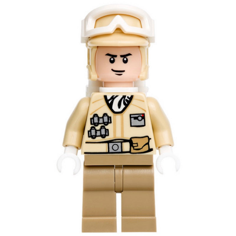 SW0291 Hoth Rebel Trooper (Black Chin Dimple)