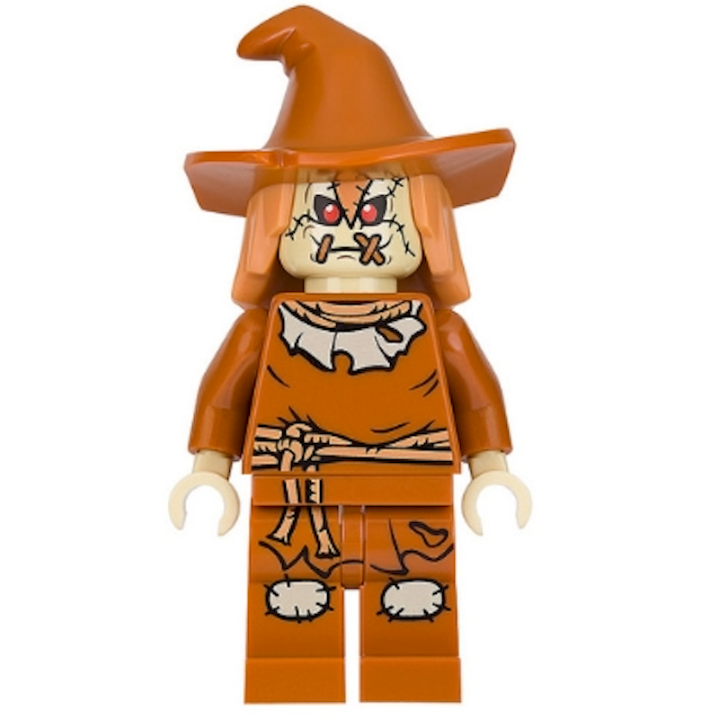 SH275 - Scarecrow, Dark Orange Floppy Hat