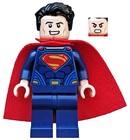 SH0219 - Superman - Dark Blue Suit, Tousled Hair