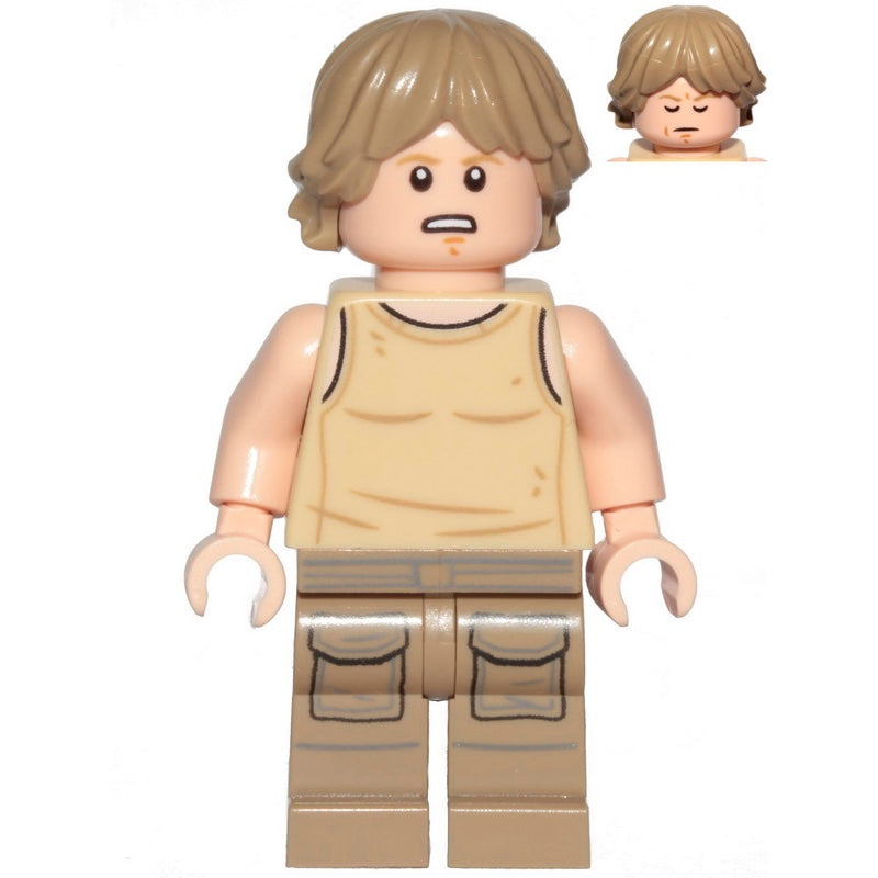 SW1199 Luke Skywalker (Dagobah, Tan Tank Top)