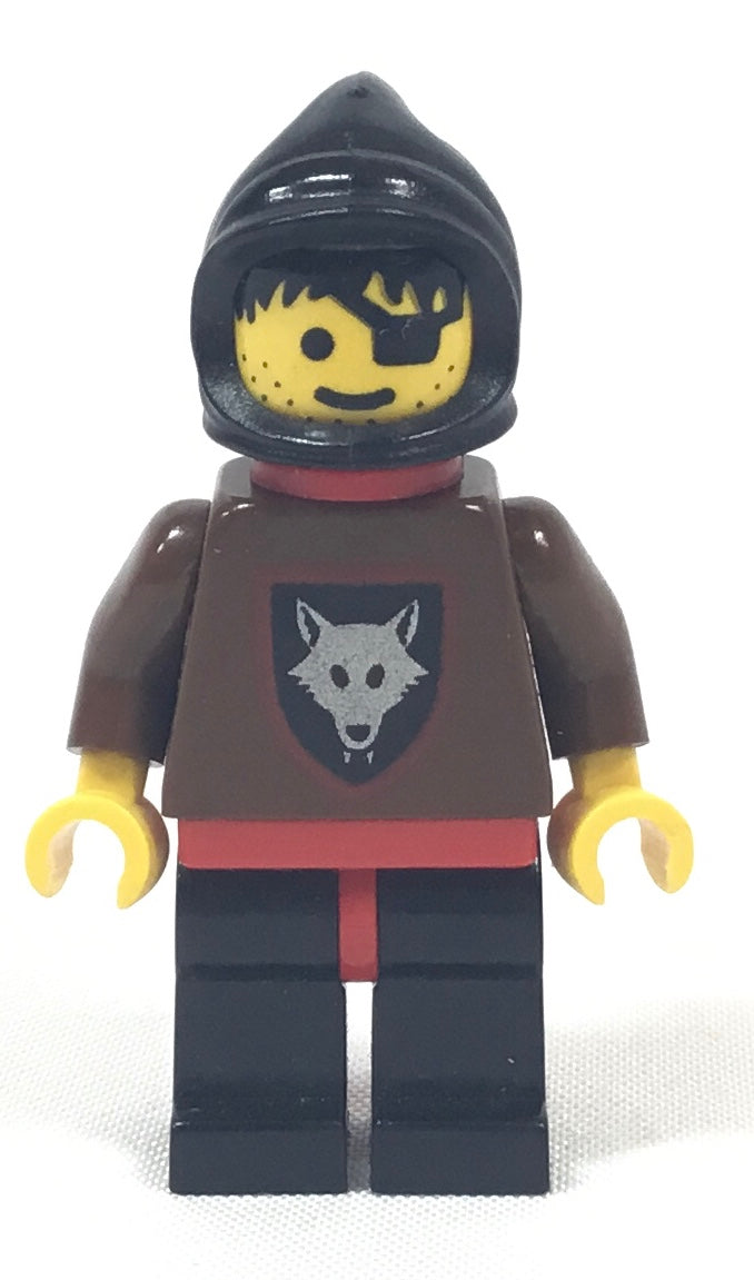 CAS234 Wolfpack - Eyepatch, Brown Arms and Black Legs, Black Hood and Red Cape