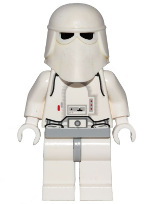 SW0115 Snowtrooper, Light Bluish Gray Hips, White Hands (Hoth Stormtrooper)