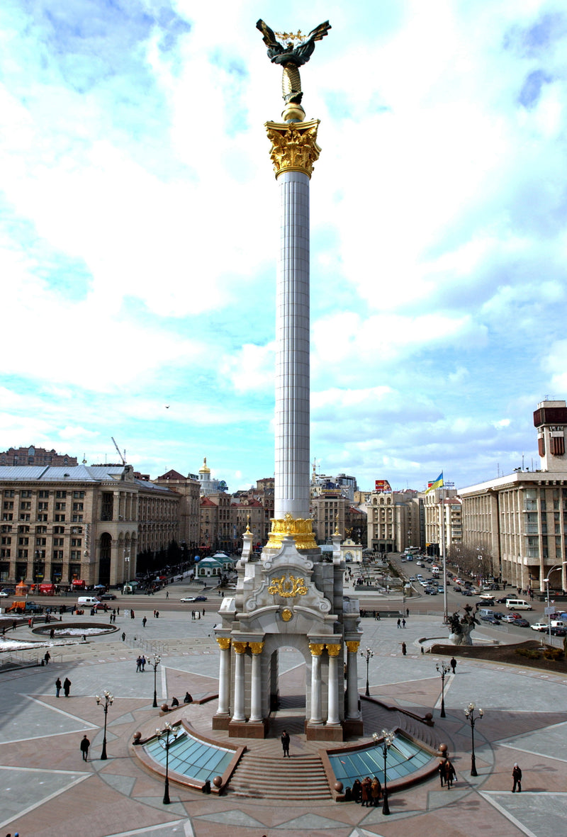 May 2022 M&T - Independence Monument, Kyiv Ukraine