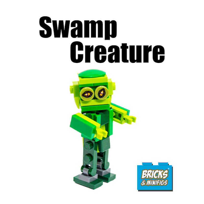 BrikFigs - Halloween 2019 - Swamp Creature