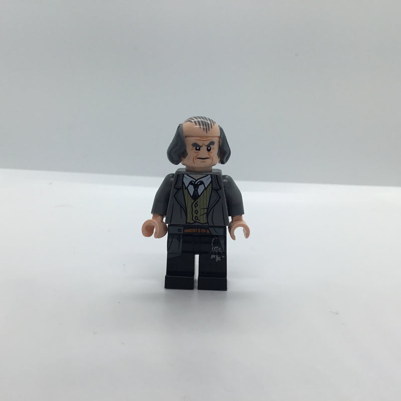 HP140 Argus Filch - Bald on Top, Dark Bluish Gray Jacket
