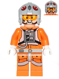 SW0607 Snowspeeder Pilot - Light Bluish Gray Helmet