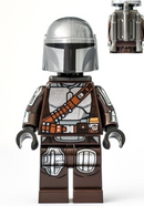 SW1166 The Mandalorian / Din Djarin / 'Mando' - Silver Beskar Armor, Jet Pack